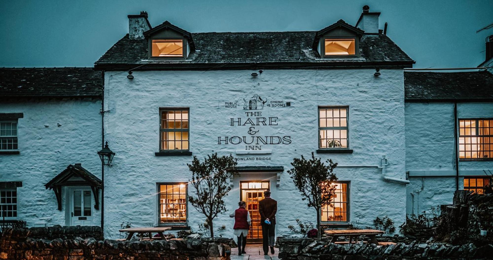 The Hare & Hounds Inn Bowland Bridge Eksteriør billede